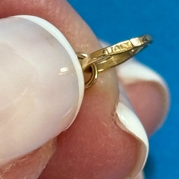 14K Yellow Gold Boy Charm/Pendant - Picture 7 of 15